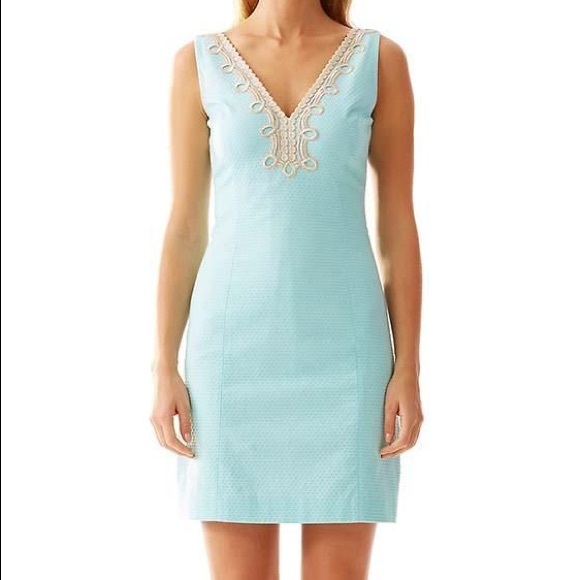 lilly pulitzer light blue dress